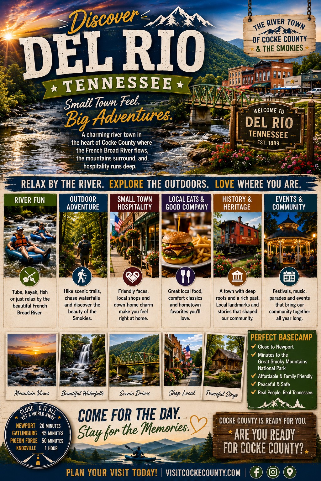 Del Rio, Cocke County, Tennessee